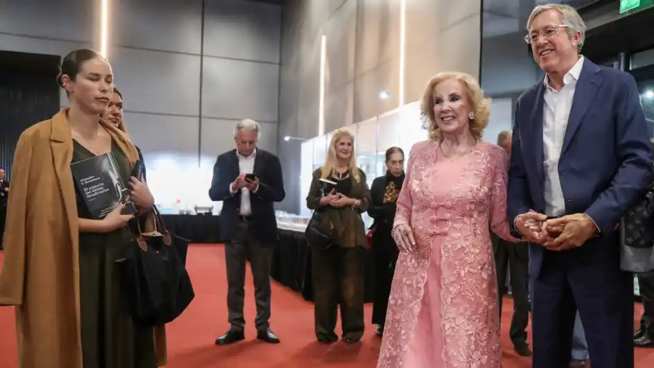 Amigos. Mirtha Legrand y Alejandro Roemmers.