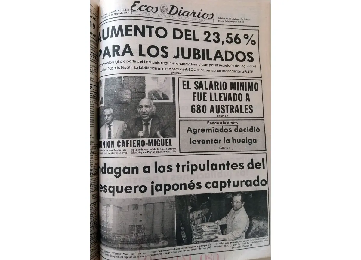 Viernes 20 de mayo de 1988
