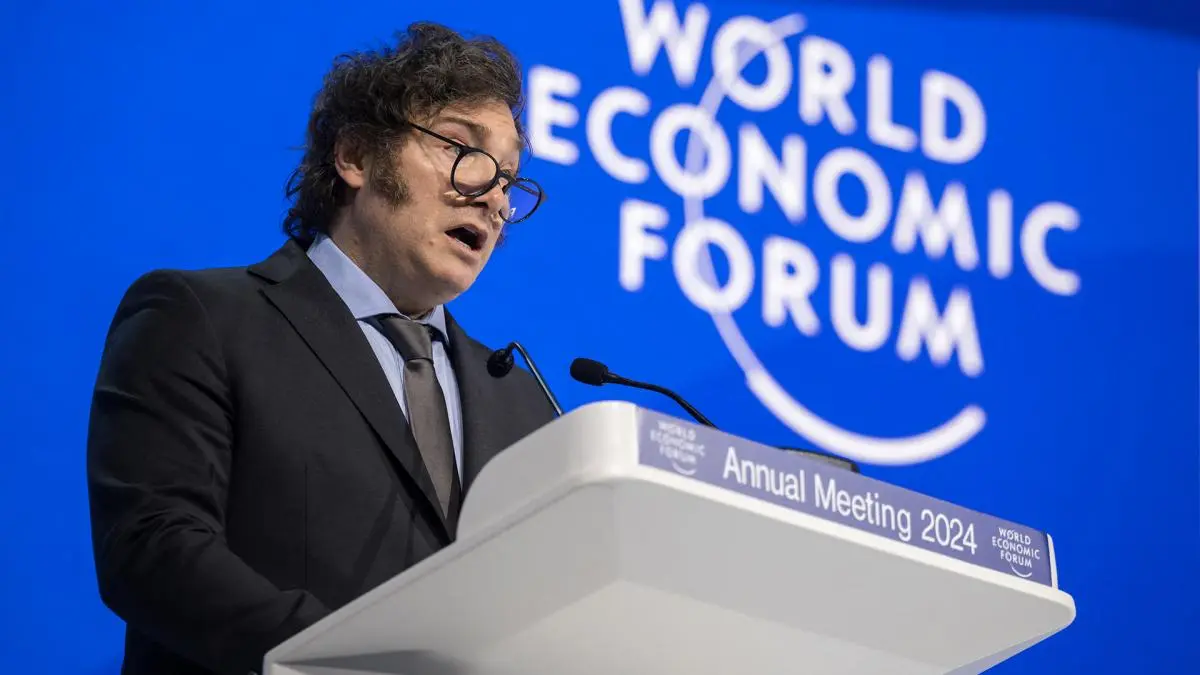 Milei defendió las políticas de mercado y el capitalismo: “Occidente está en peligro”
