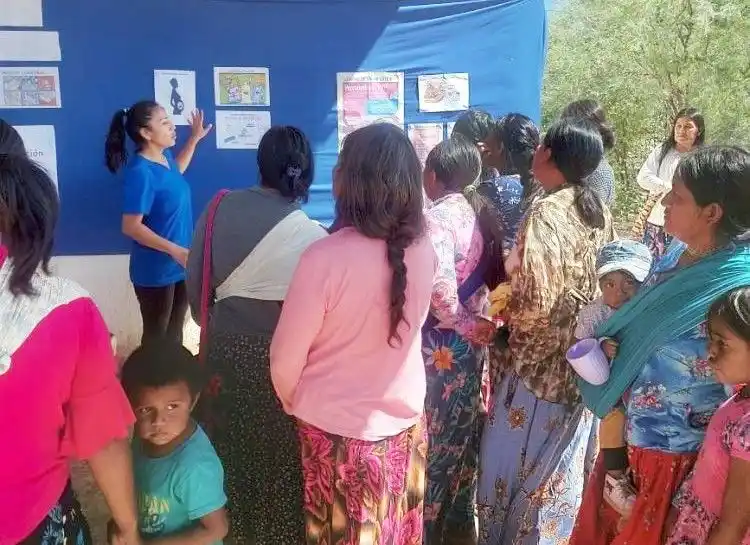 Lote 8: El centro de salud conmemoró la 
Semana del Aborigen con una jornada sanitaria