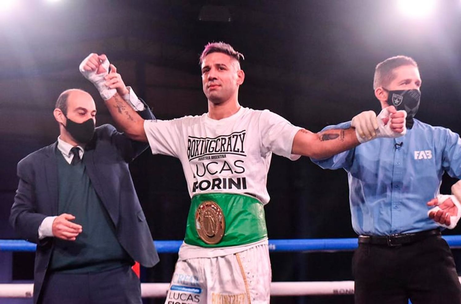 Volvió con todo: Bastida ganó por KO y retuvo la corona sudamericana