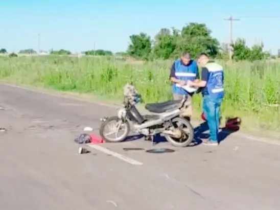 Una beba fue trasladada de urgencia al Hospital Masvernat tras caer de una moto donde viajaban cuatro personas