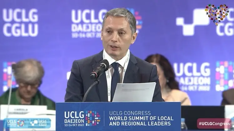 Fernando Gray fue elegido vicepresidente de una organización internacional de ciudades