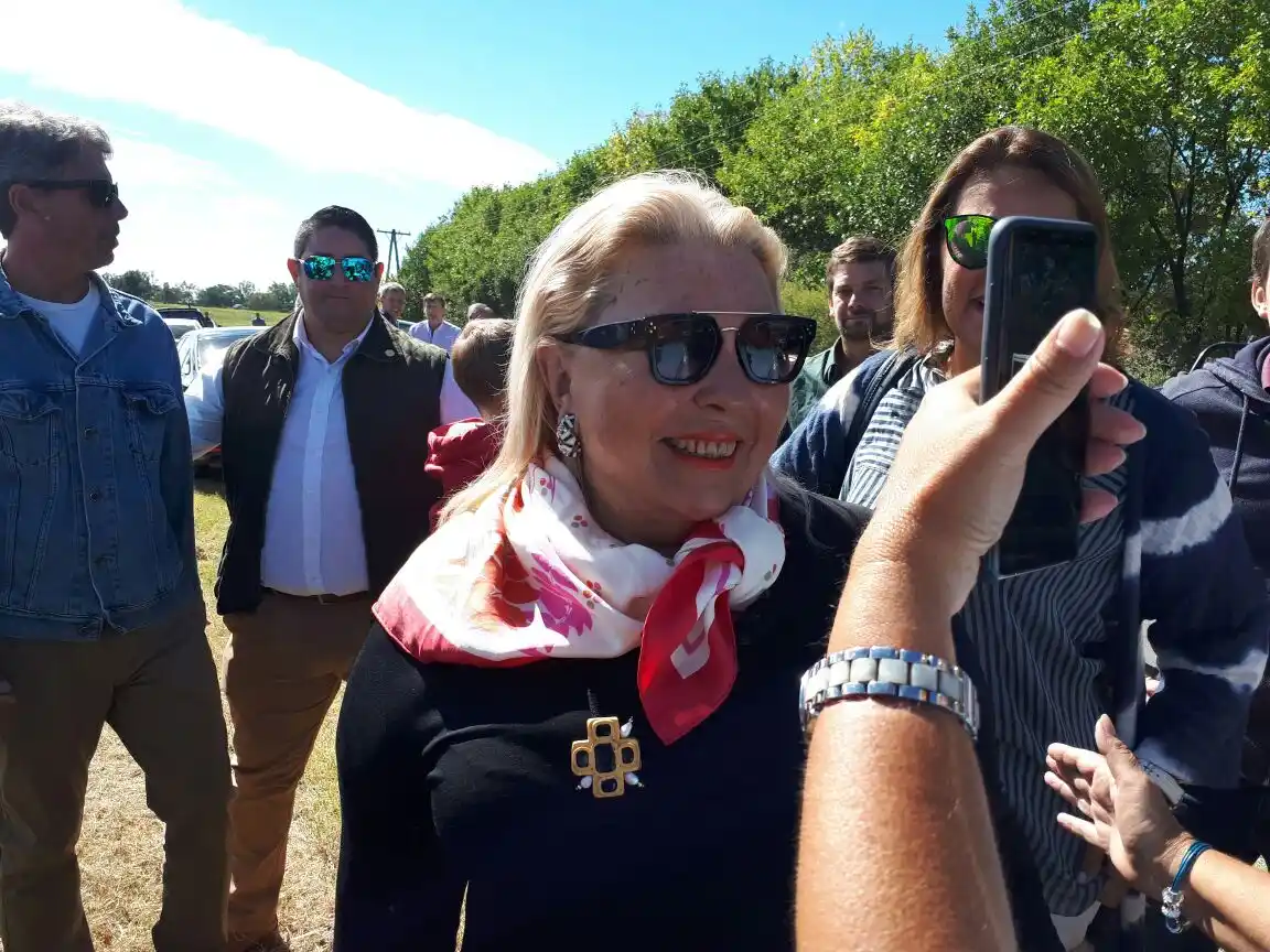 Desde San Pedro, Carrió calificó a Moyano como el "peor criminal de la Argentina"