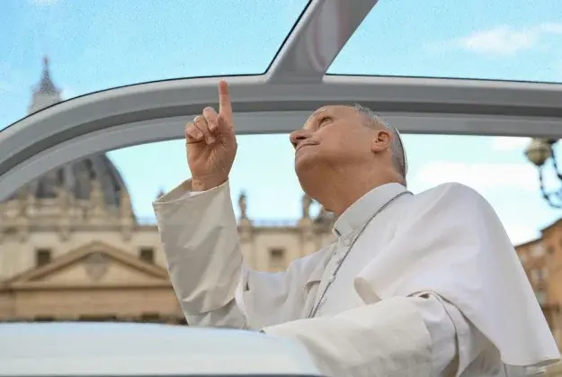 El papa León XIV en el Vaticano.