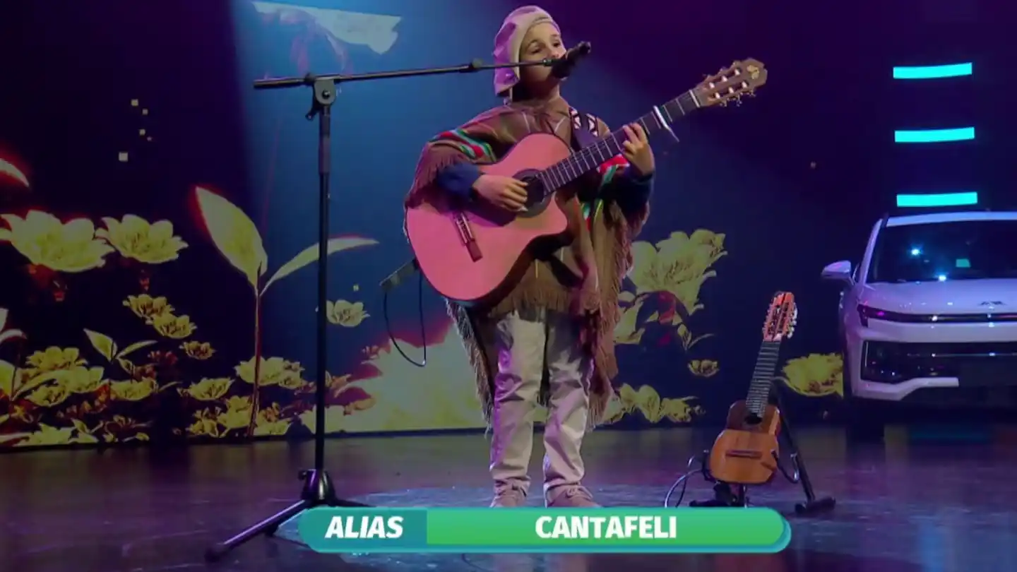 Felipe Gutiérrez Mercé se presentó en el programa conducido por Guido Kaczka. Foto: Gentileza.