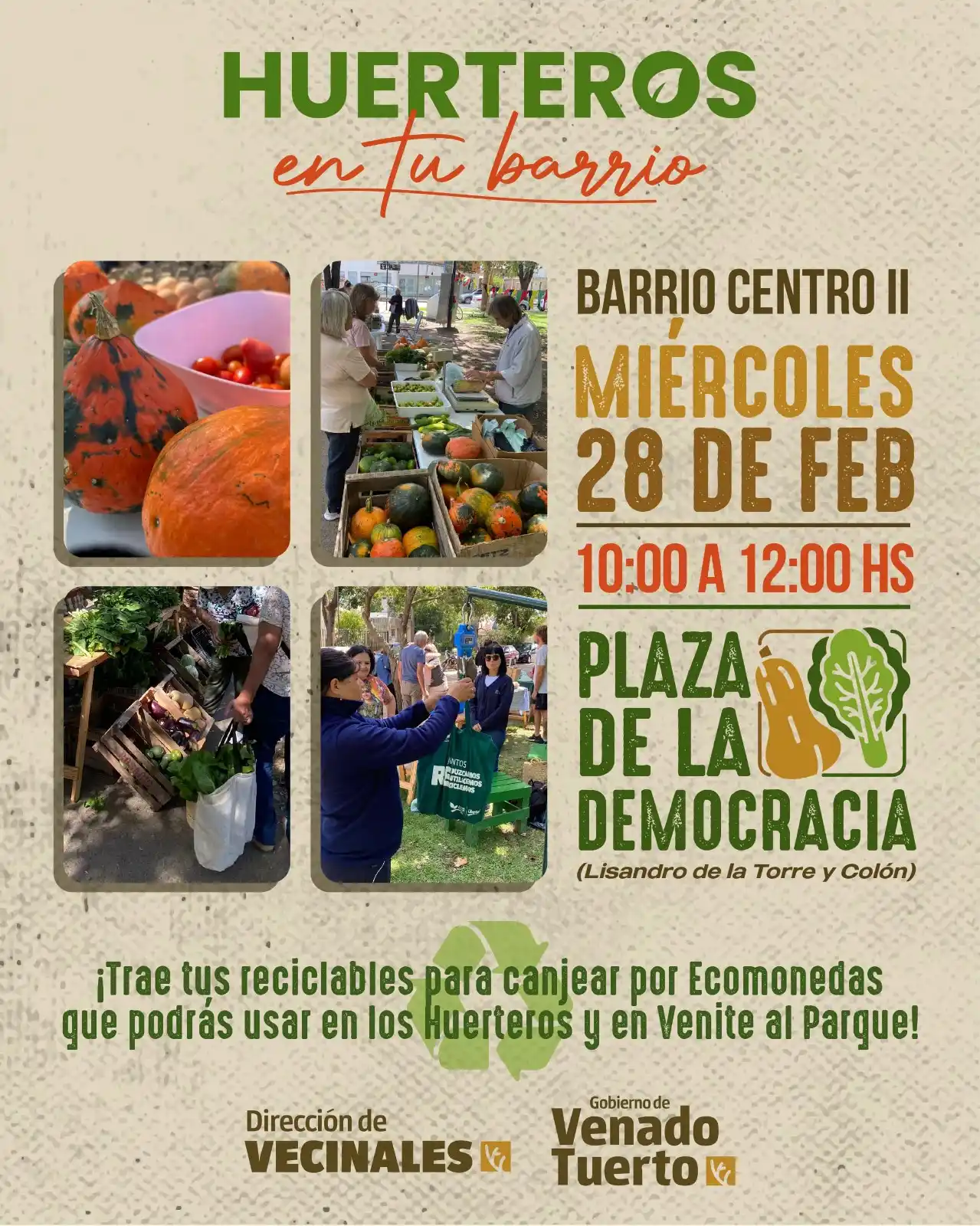 Huerteros en tu barrio
