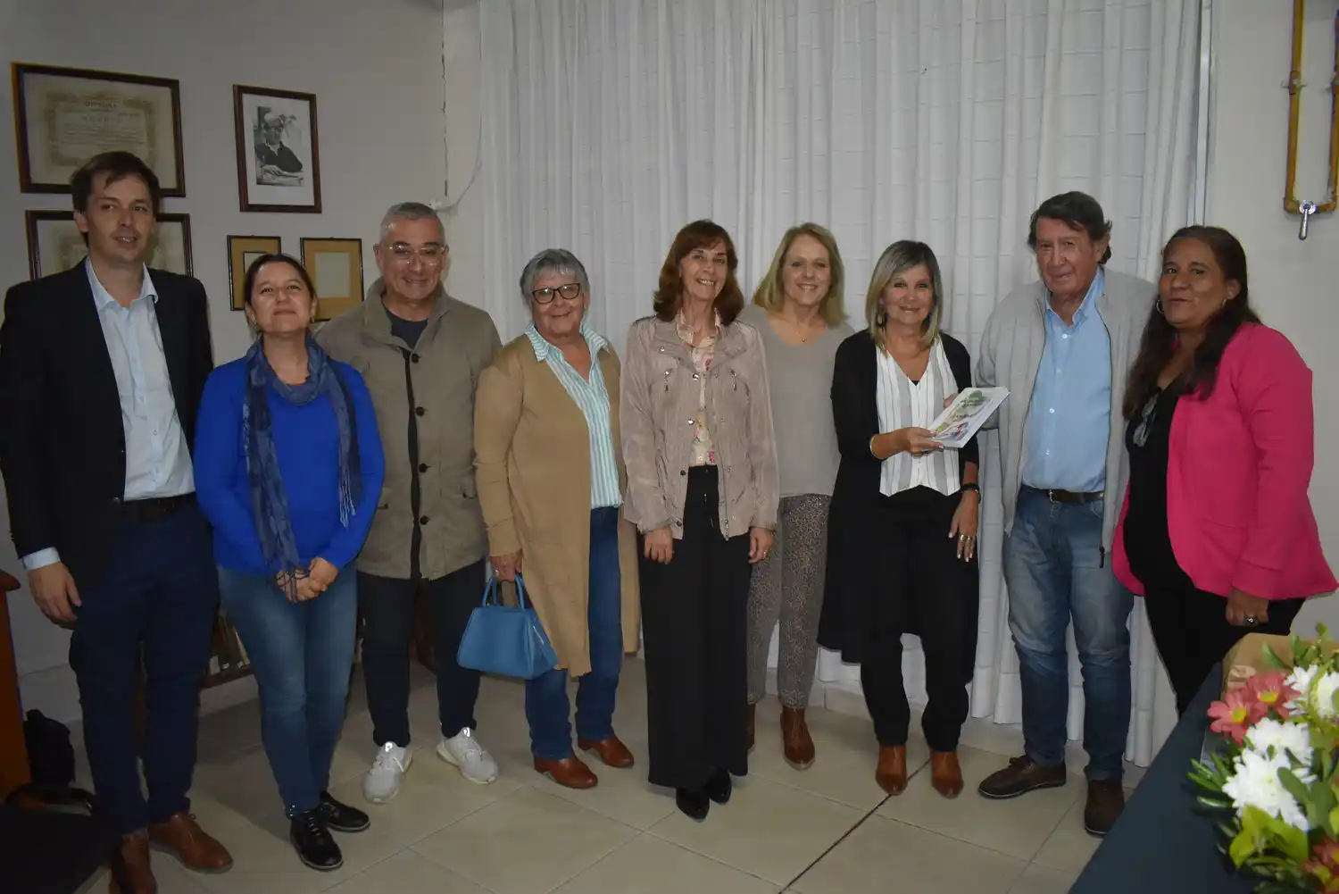 Augusto Alasino presentó su libro en la ciudad