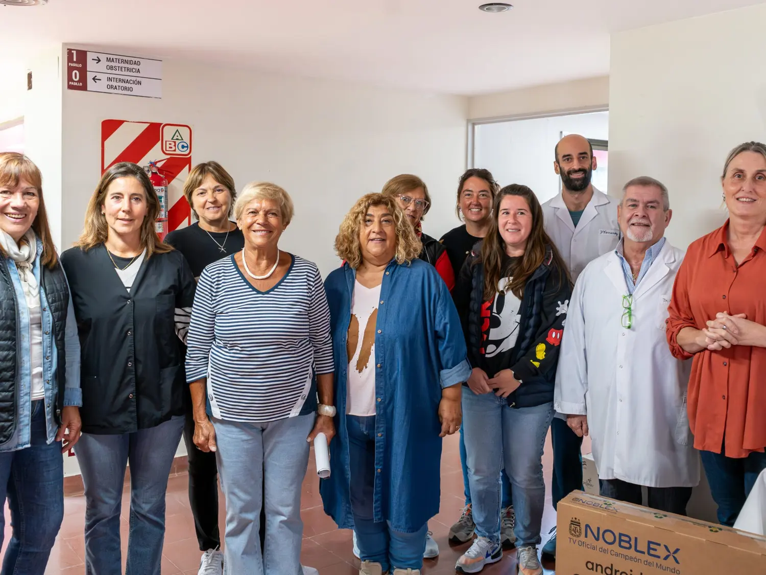 Mejoras. Para el hospital desde la Cooperadora