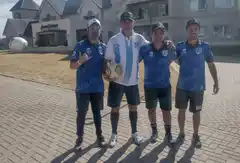 Toth y Argentina, campeones sudamericanos de footgolf