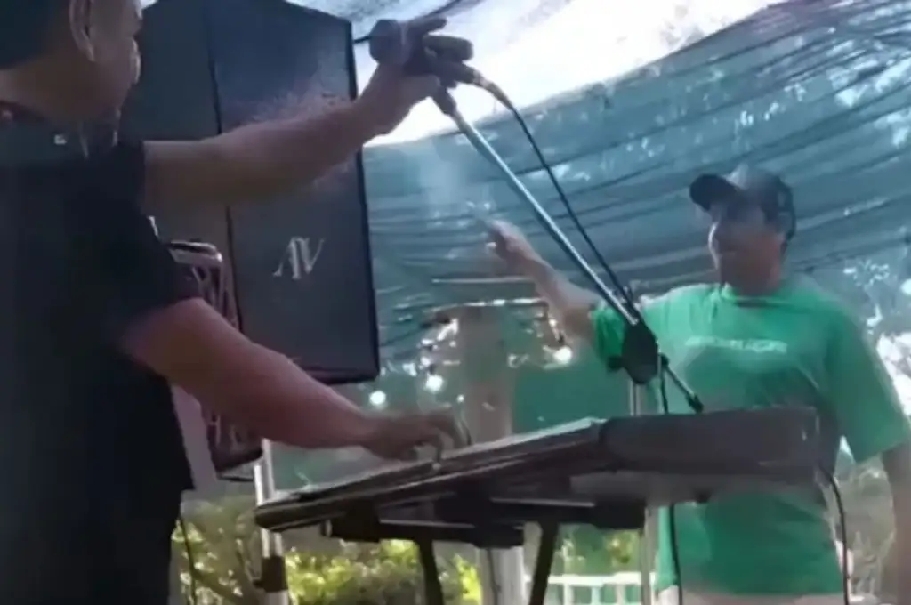 El cantante no sufrió ninguna medida legal en su contra.