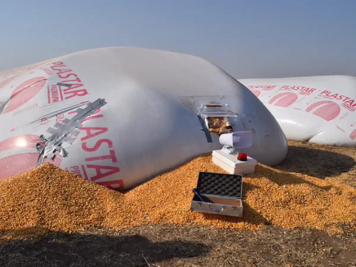 Córdoba incorpora sensores para brindar seguridad a silobolsas