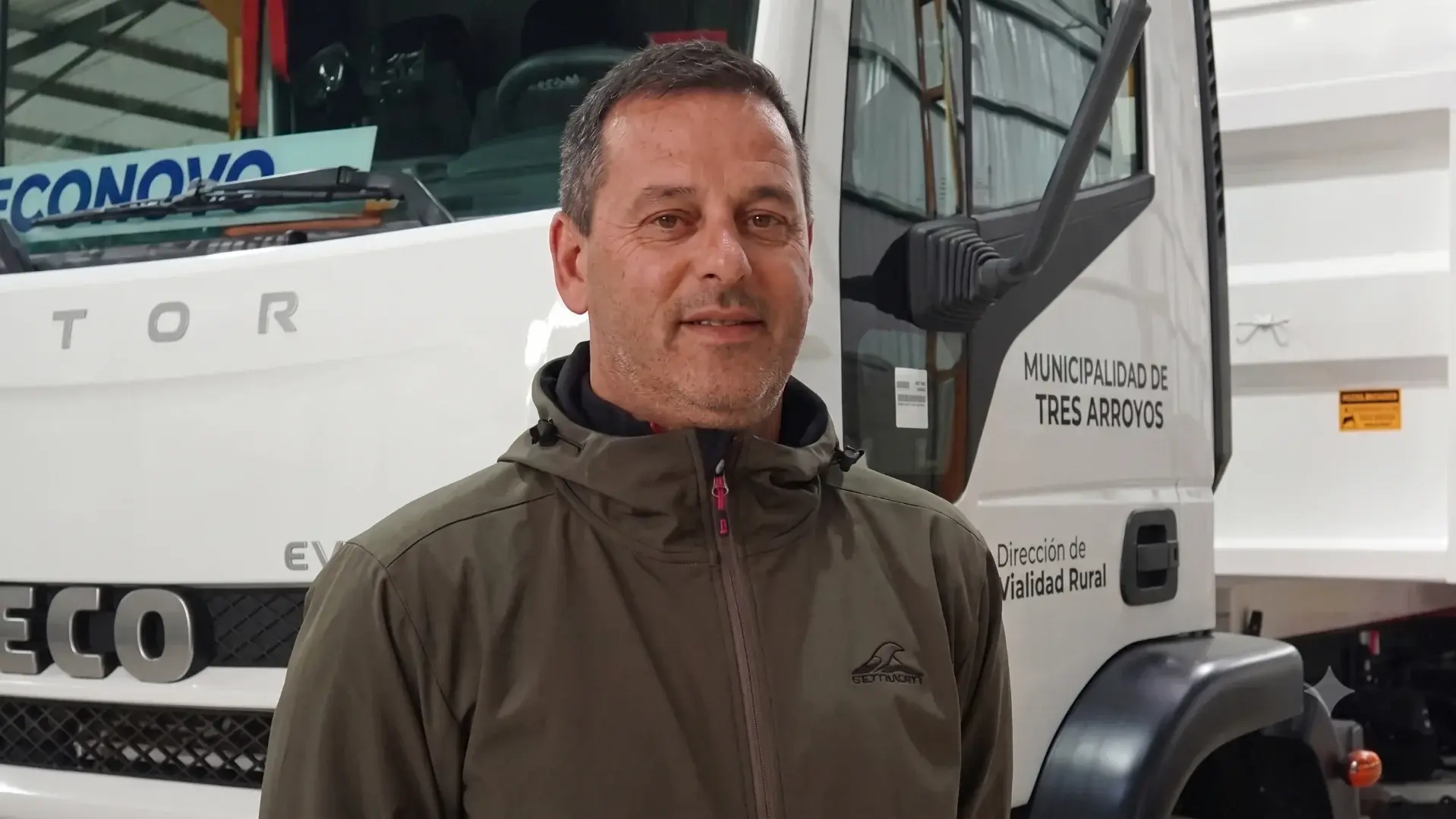 Juan Elgart, director municipal del Ente Vial Rural