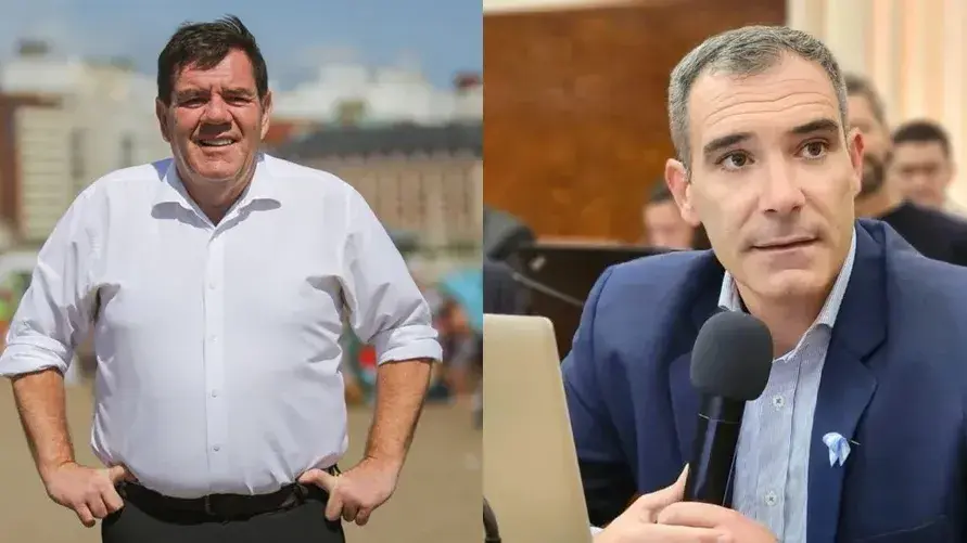 Guillermo Montenegro y Agustín Neme.