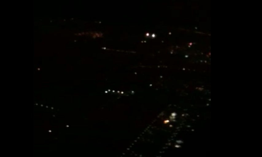 [Video] Despegando del aeropuerto de Ezeiza a la medianoche del 01/01/2015
