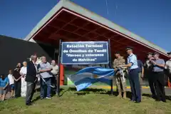 La Terminal ya lleva el nombre "Veteranos y Héroes de Malvinas"