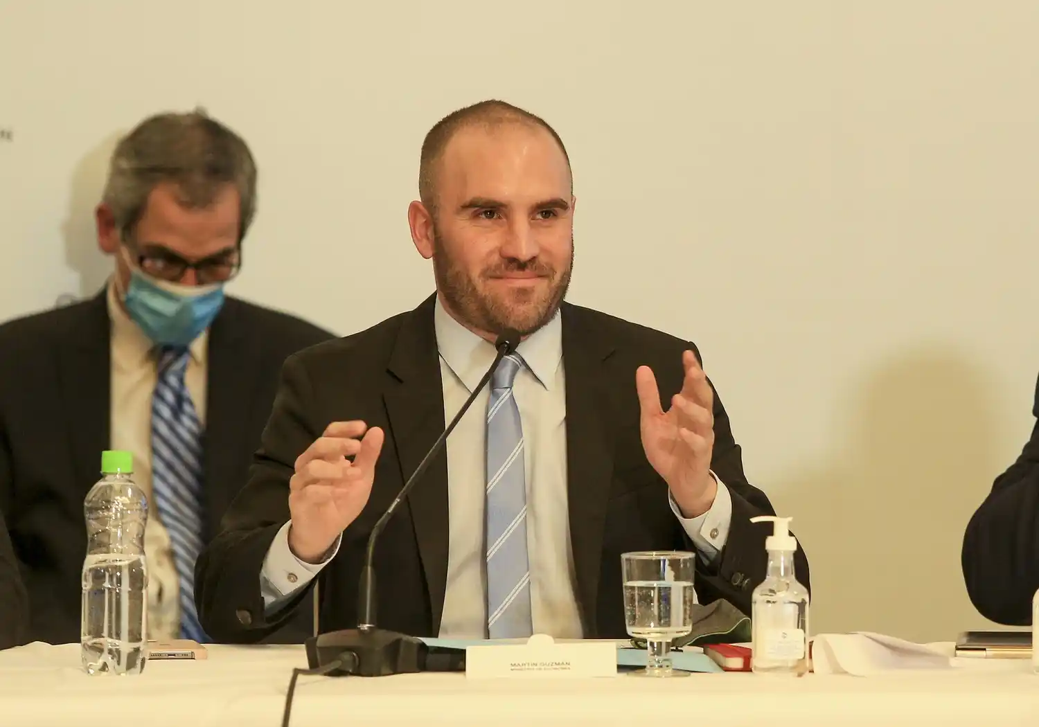 Martín Guzmán adelantó un crecimiento del ocho por ciento del PBI para el año en curso.