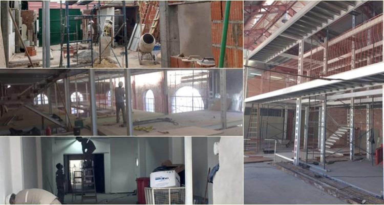 Con el protocolo correspondiente, Coopser continúa sus obras tras el parate por la cuarentena
