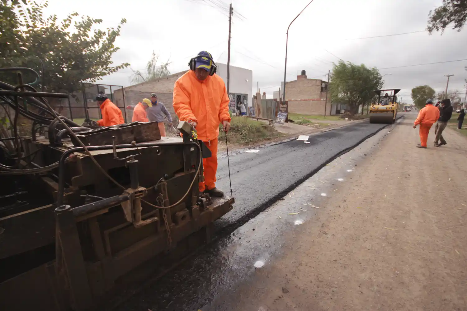 Finalizaron las obras de bacheo en barrio Pompeya