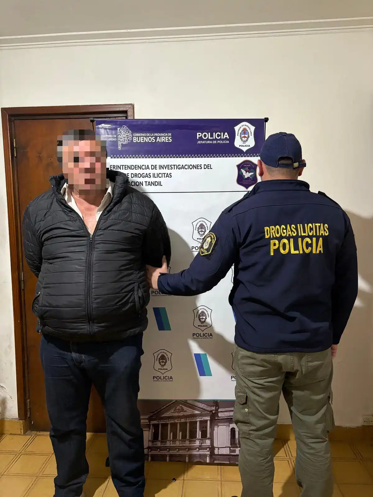 Importante allanamiento y detención en el Barrio Falucho II