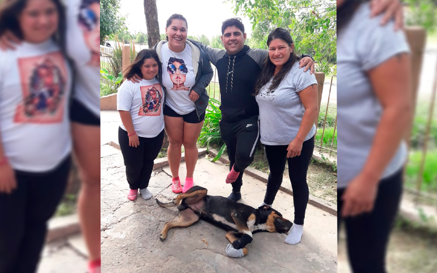 Día Mundial del Síndrome de Down: ellos posaron con sus medias diferentes