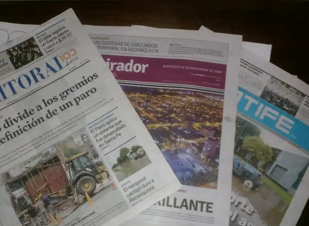 Los periódicos pierden relevancia como formadores de opinión, salvo los locales