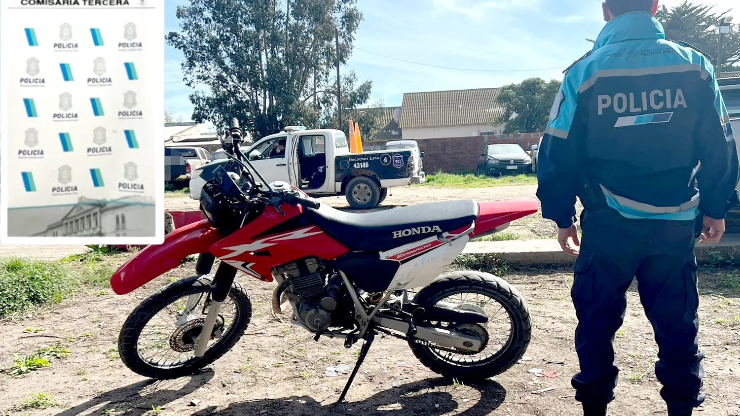 Rodado. Que fue retirado de circulación en las últimas horas