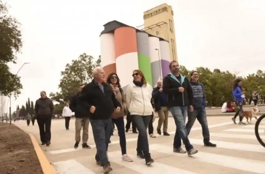 Lifschitz y Fein inauguraron la doble traza de la Avenida de la Costa