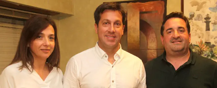 Arturo Rojas, el intendente electo, anoche en Ecos Diarios