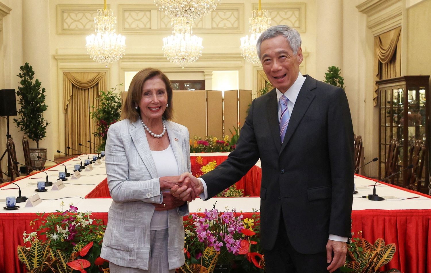 Nancy Pelosi comenzó su gira por Asia, con tensiones por Taiwán