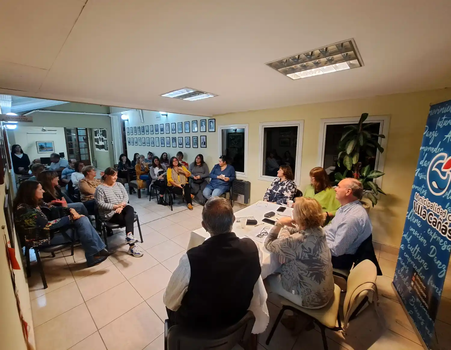 "Este fondo es fundamental para que las instituciones puedan hacer obras y mejoras en sus edificios", expresó el intendente Gizzi.