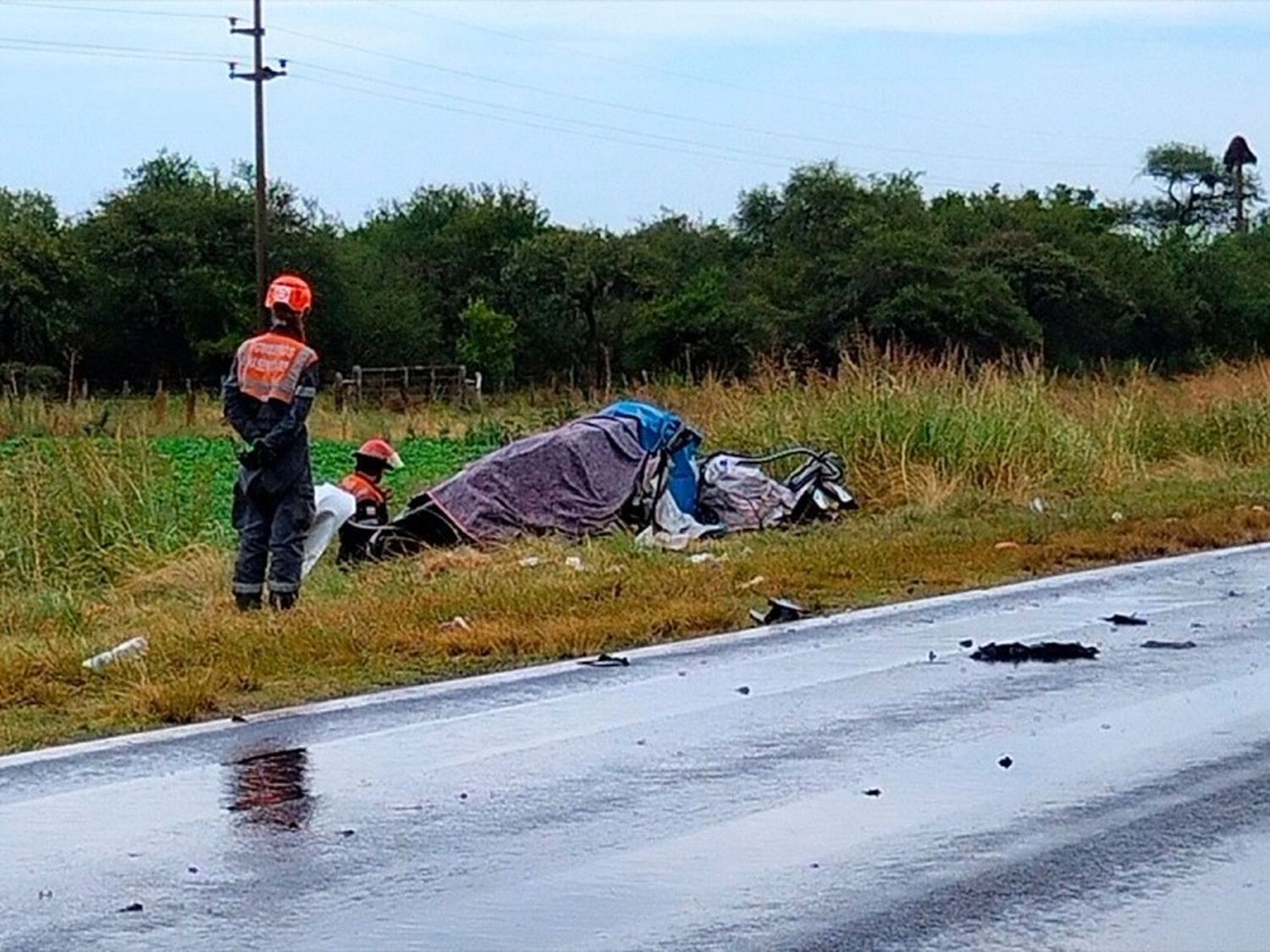 Tres personas murieron tras impresionante choque en Ruta 12