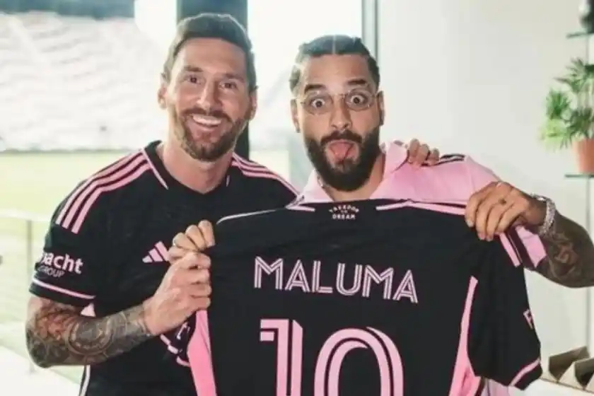 Messi protagonizó el nuevo videoclip de Maluma con Yandel