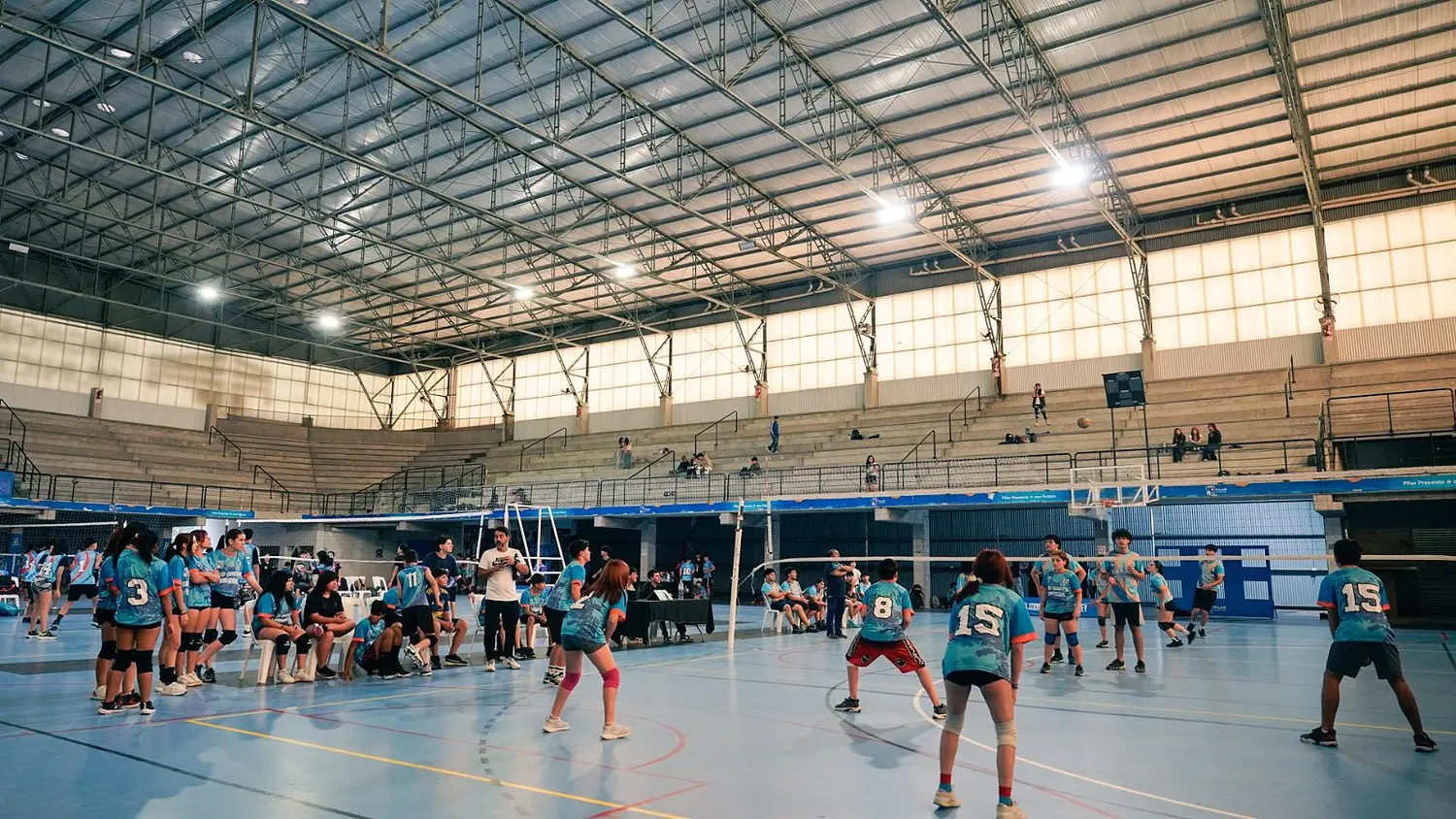 Las y los jugadores compartieron una jornada de competencia.
