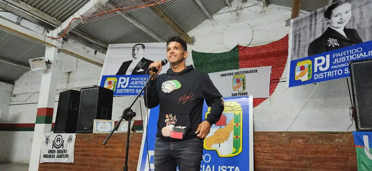 juan cruz acosta acto día de la lealtad