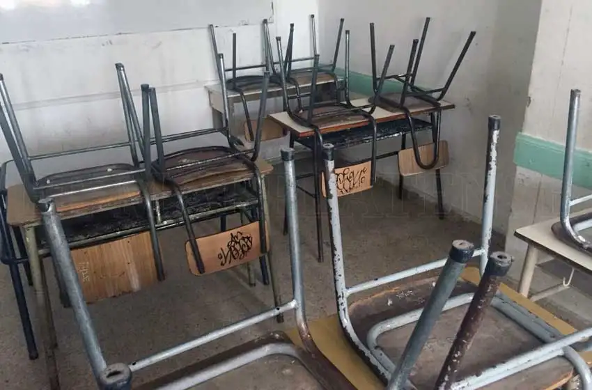 La adhesión al paro docente alcanza el 70%