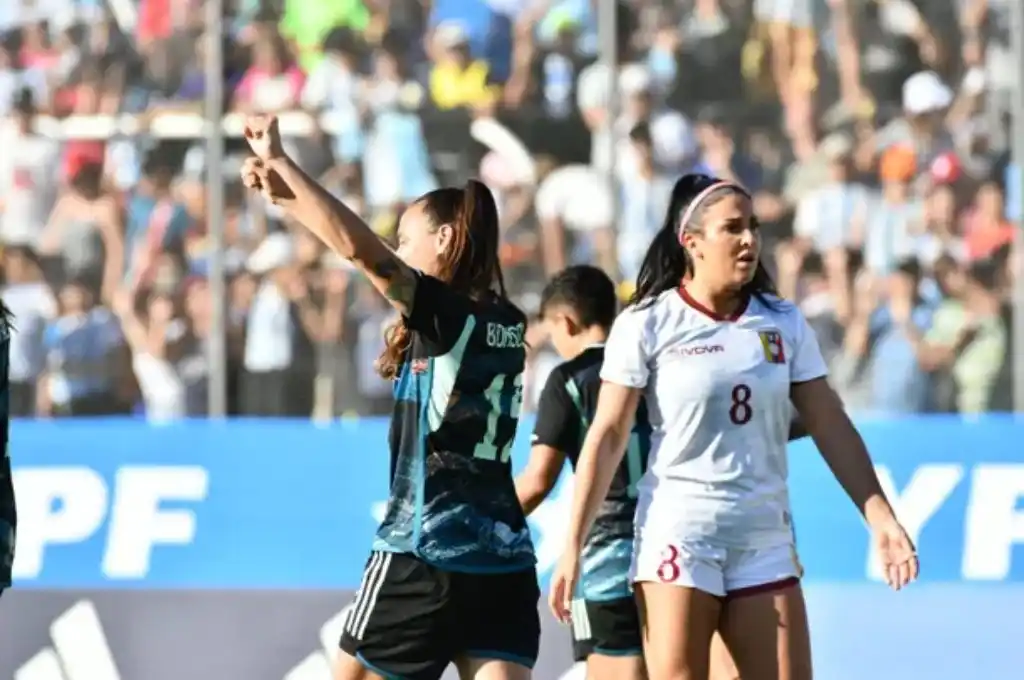 Fútbol femenino: la Selección Argentina venció en un amistoso a Venezuela