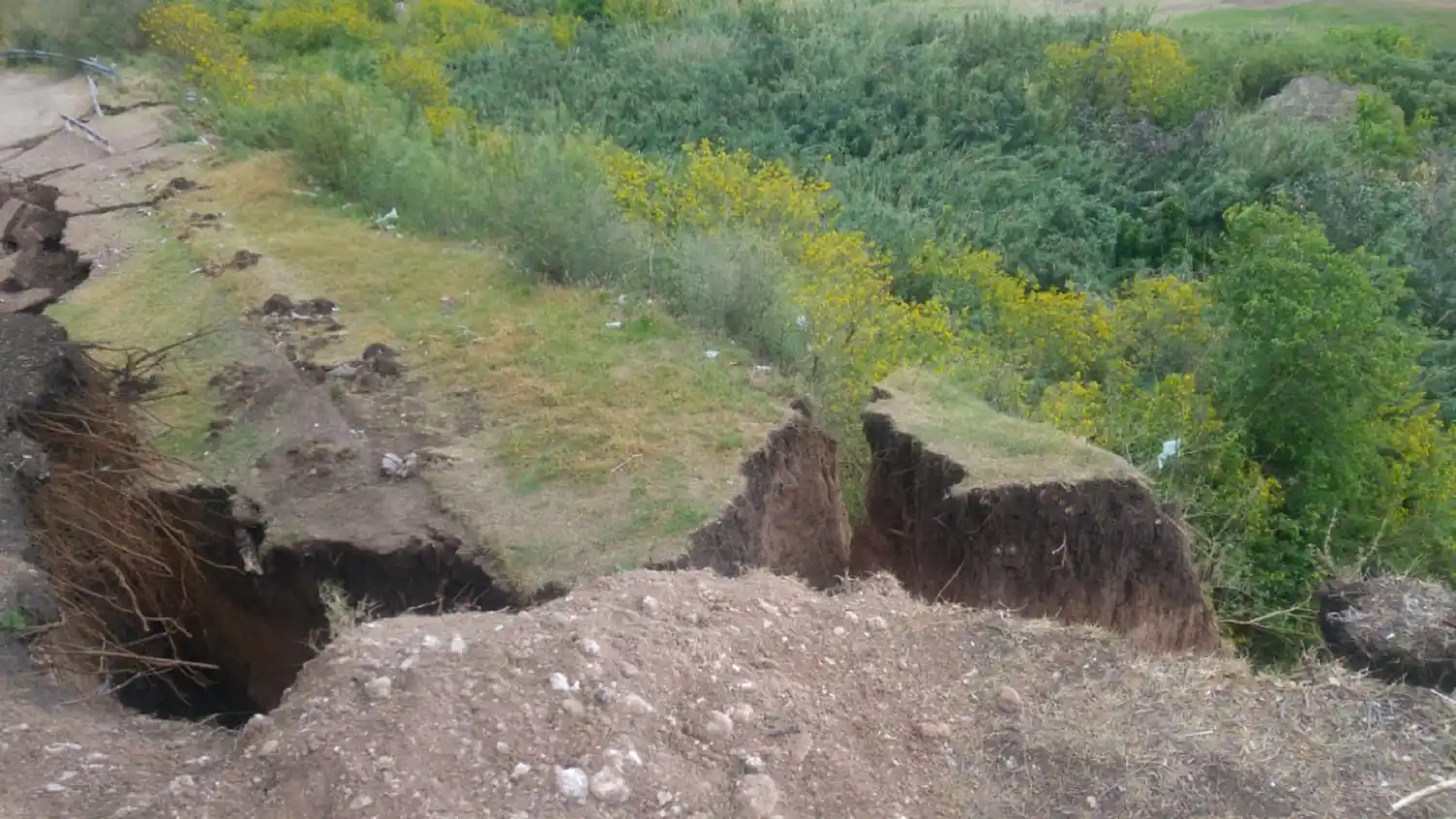 Se evalúan acciones para estabilizar las barrancas en Diamante