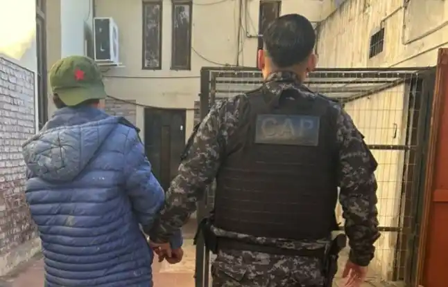 El sujeto fue localizado en la intersección de Brigadier López y Antártida Argentina