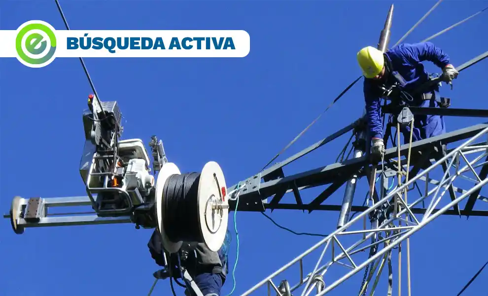 Se busca personal para una cuadrilla especializada en tendidos de fibra óptica
