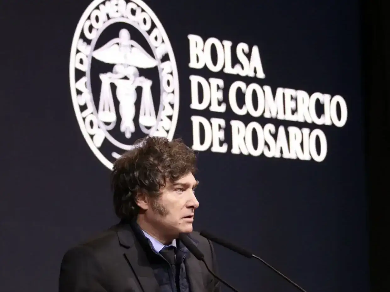 Milei podría volver a Rosario para participar del aniversario de la Bolsa de Comercio