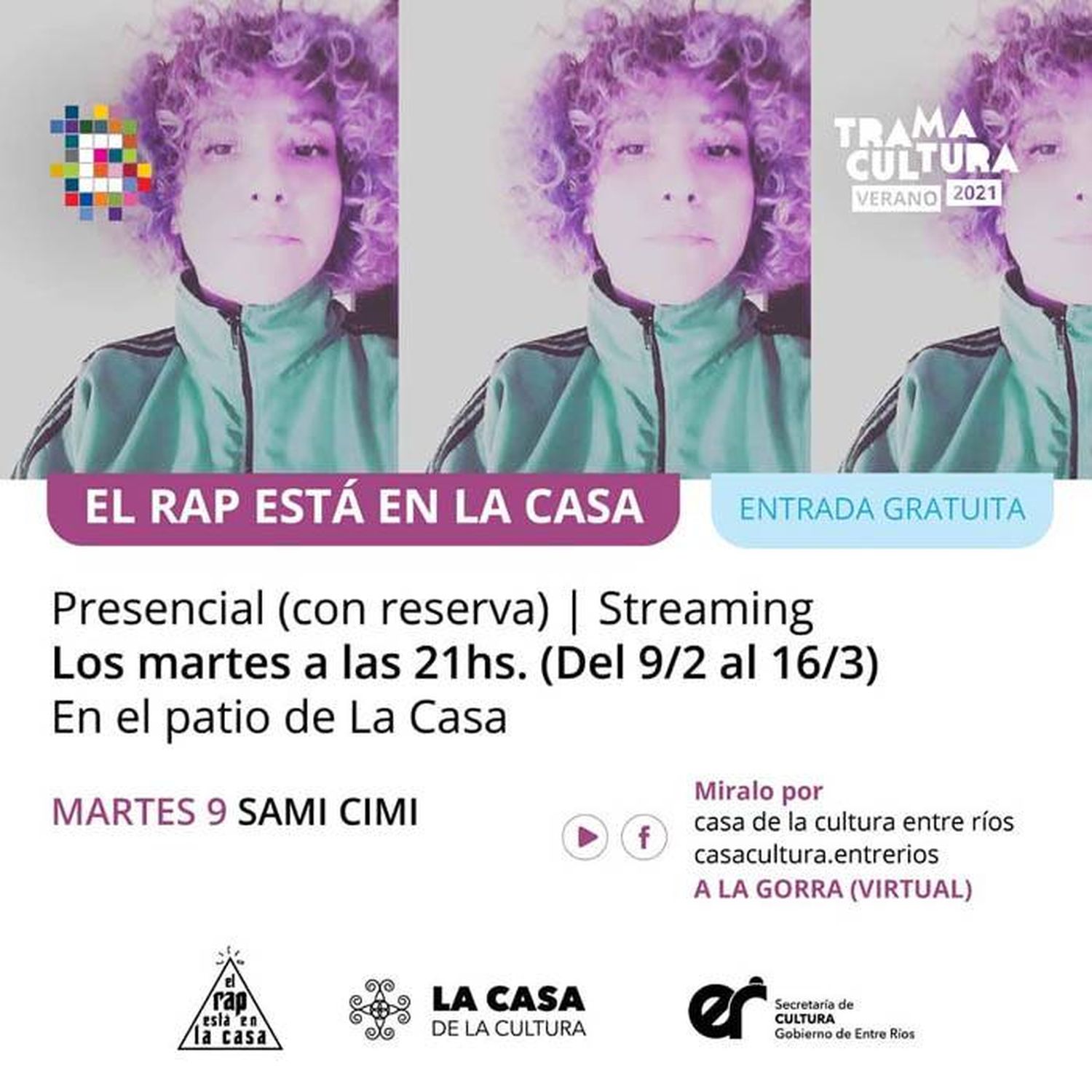 Inicia Ciclo de Rap en la Casa de la Cultura