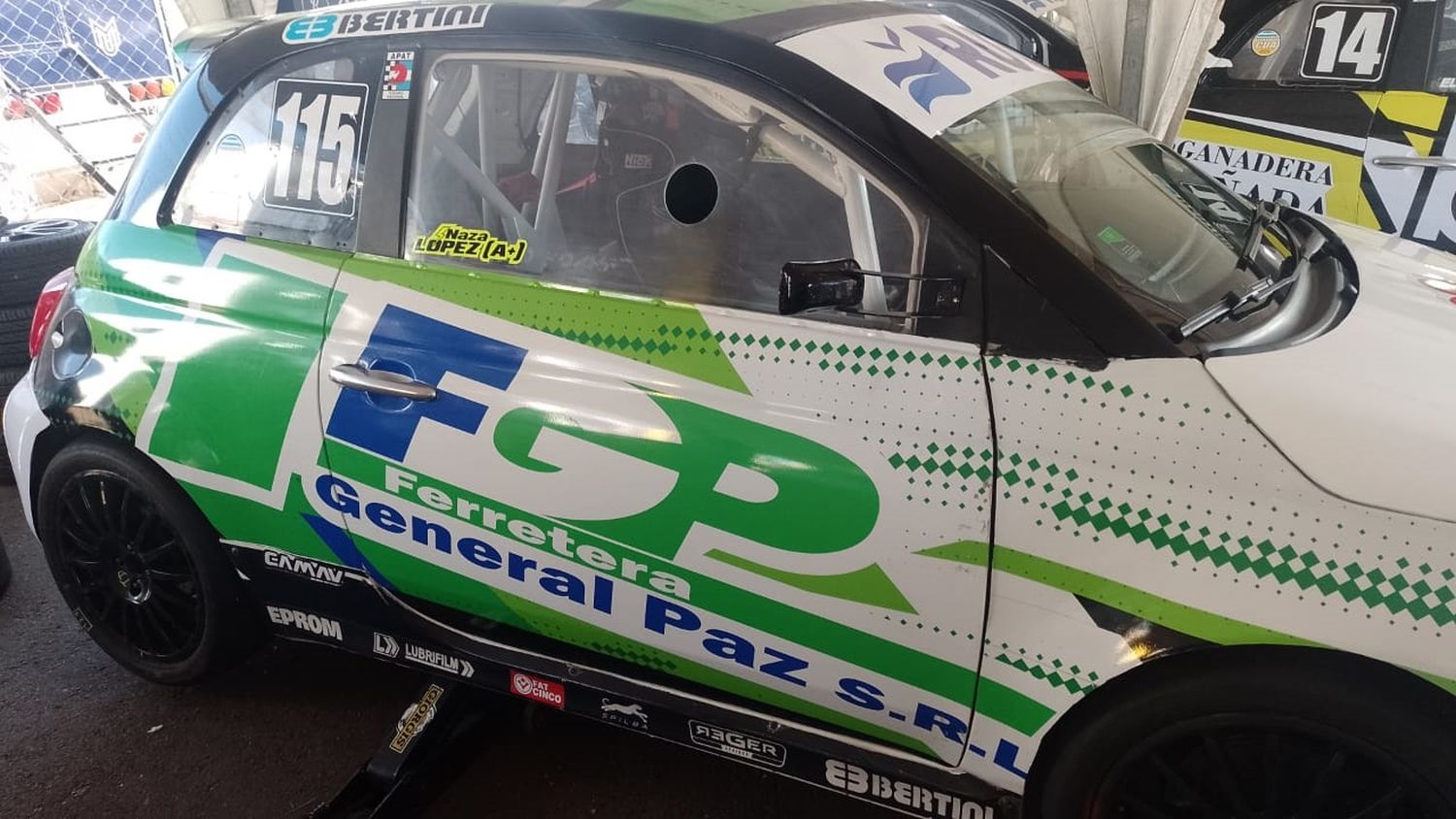 Nazareno López debuta el fin de semana en la Copa Fiat Abarth