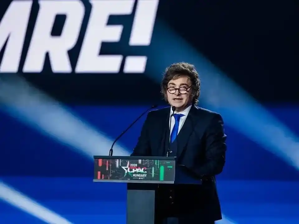 Javier Milei, presidente.