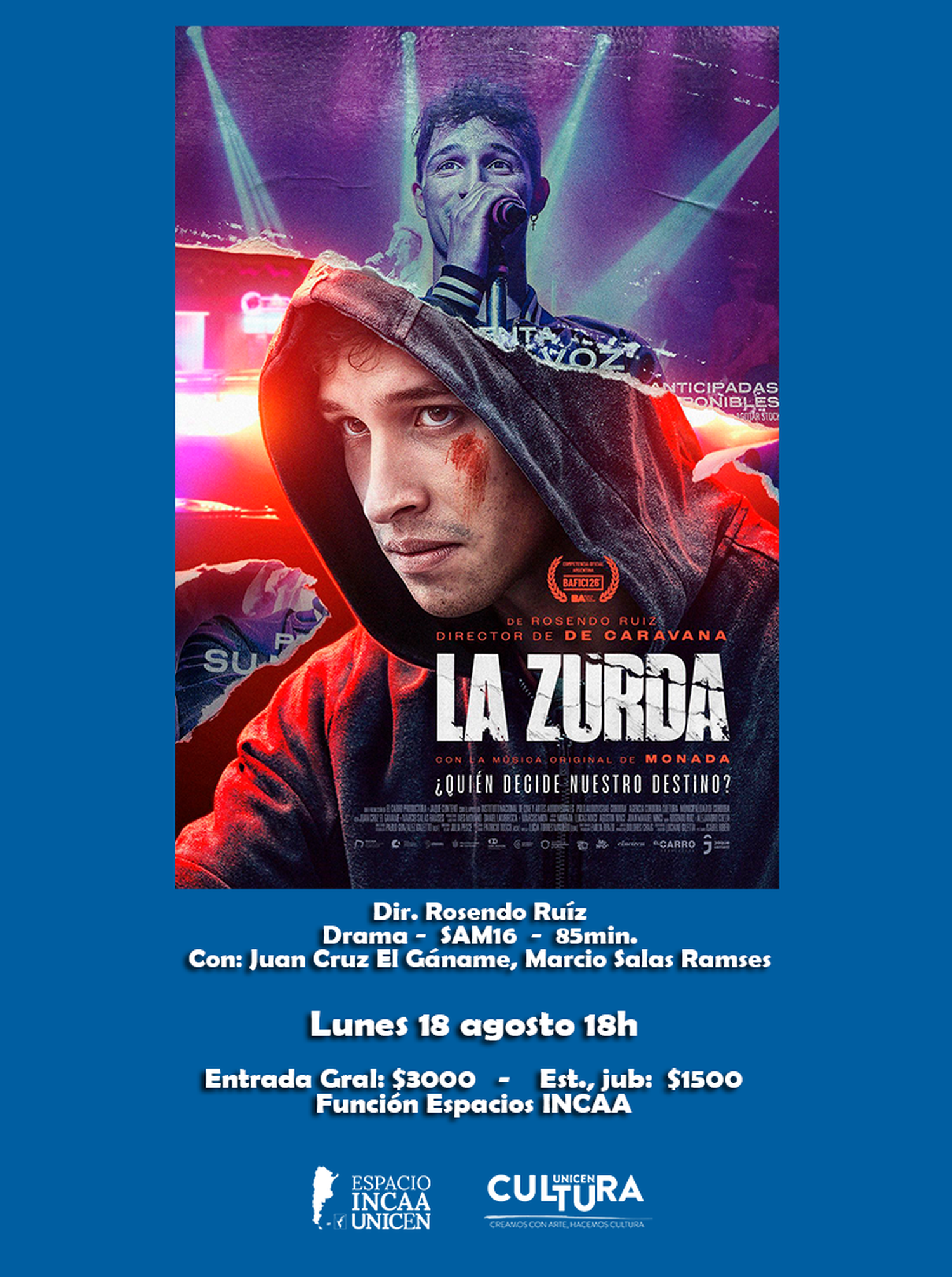 zurda incaa