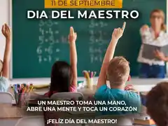 11 de Septiembre: Día del Maestro