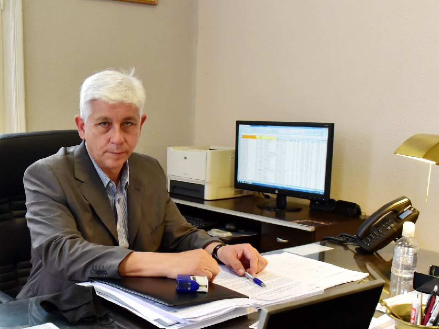 Tras su condena, Luis Viaut fue destituido de su cargo