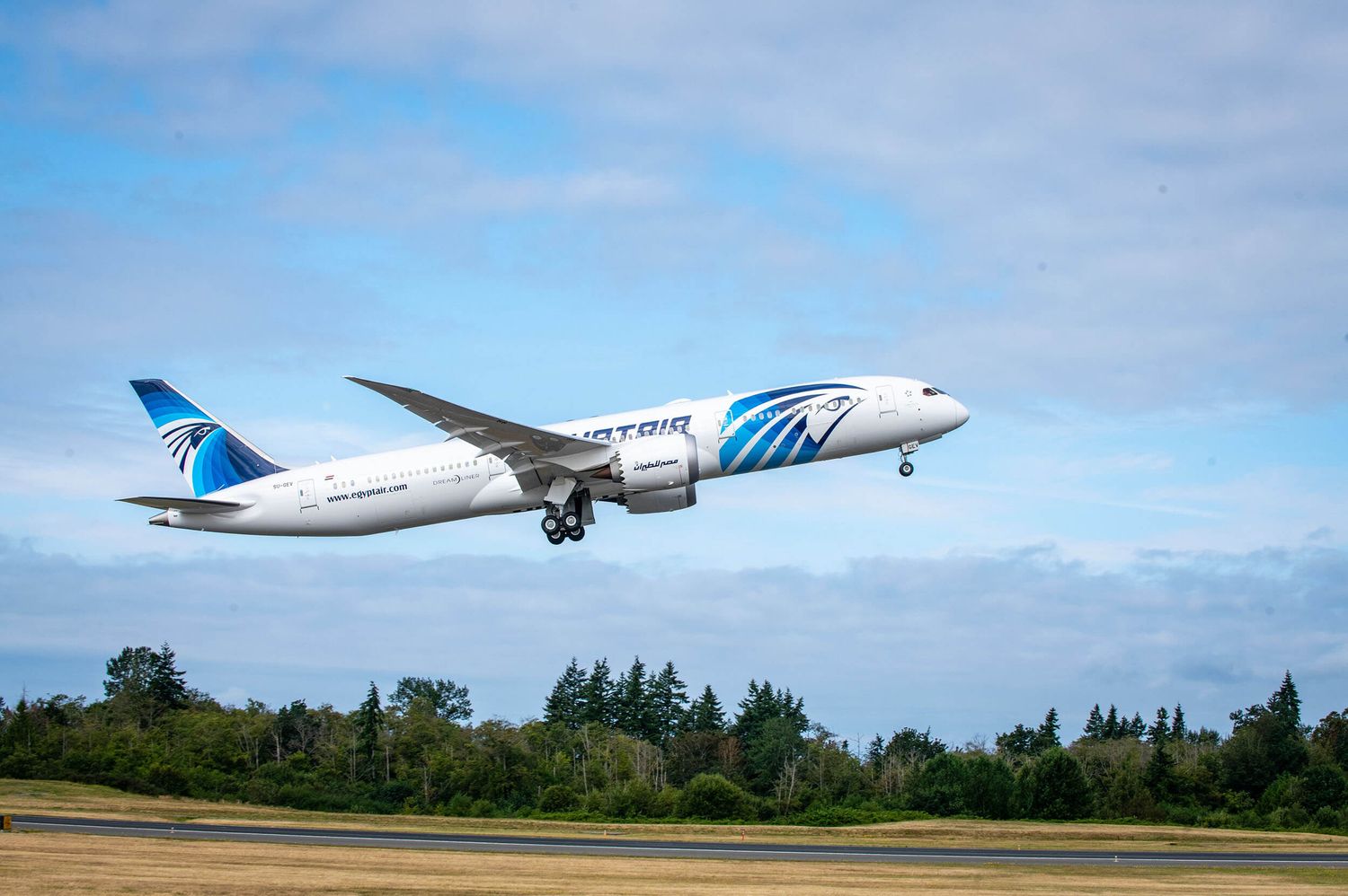 Cairo – Sao Paulo: EgyptAir’s first charter flight to South America arrives in Brazil