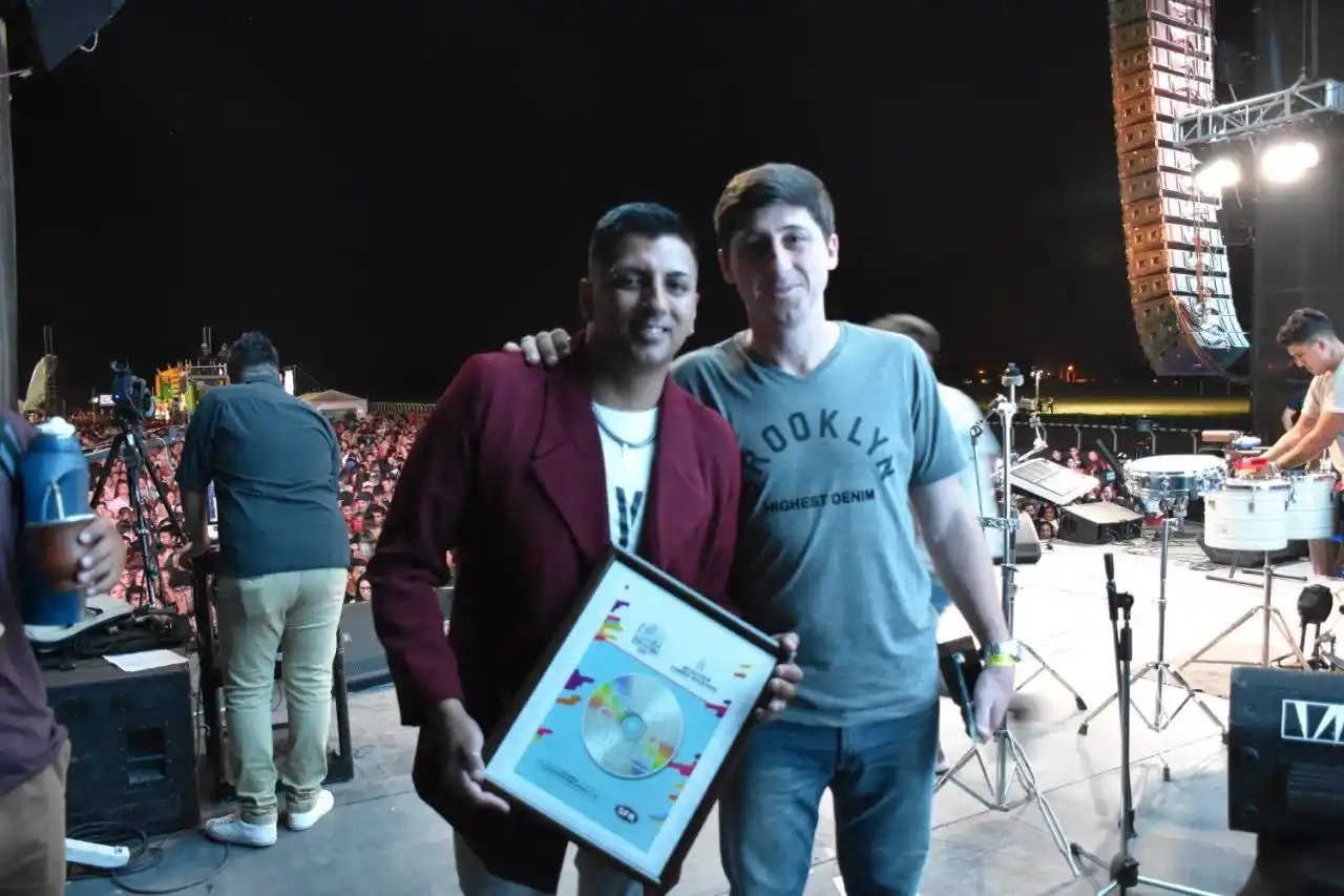 Gabriel Pastor fue elegido en la Fiesta Nacional de la Cumbia