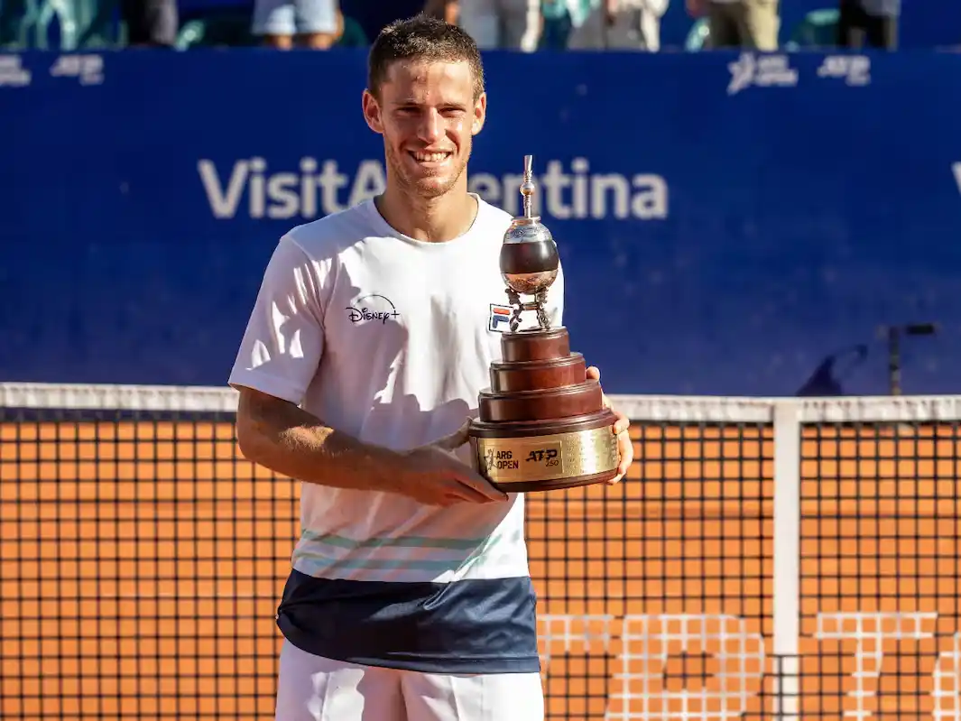 Diego Schwartzman fue campeón del Argentina Open en 2021